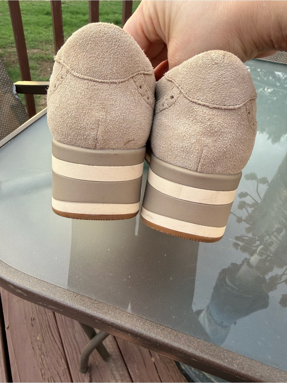 Dolce Vita Jhax Platform Toffee Suede Sneaker - Picture 4 of 8